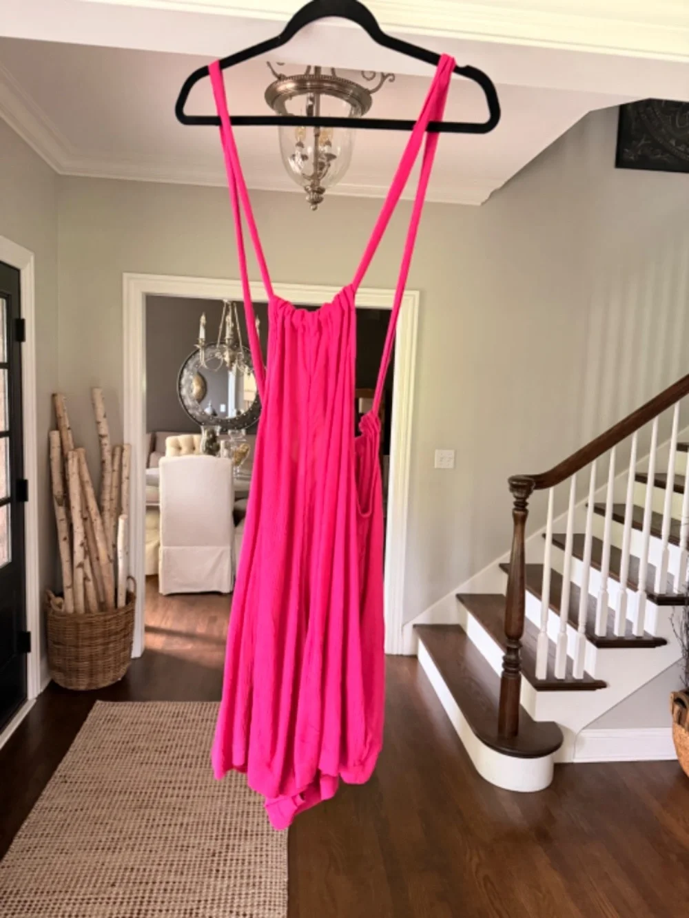 Free People - Romper - Fuchsia - Large NWT